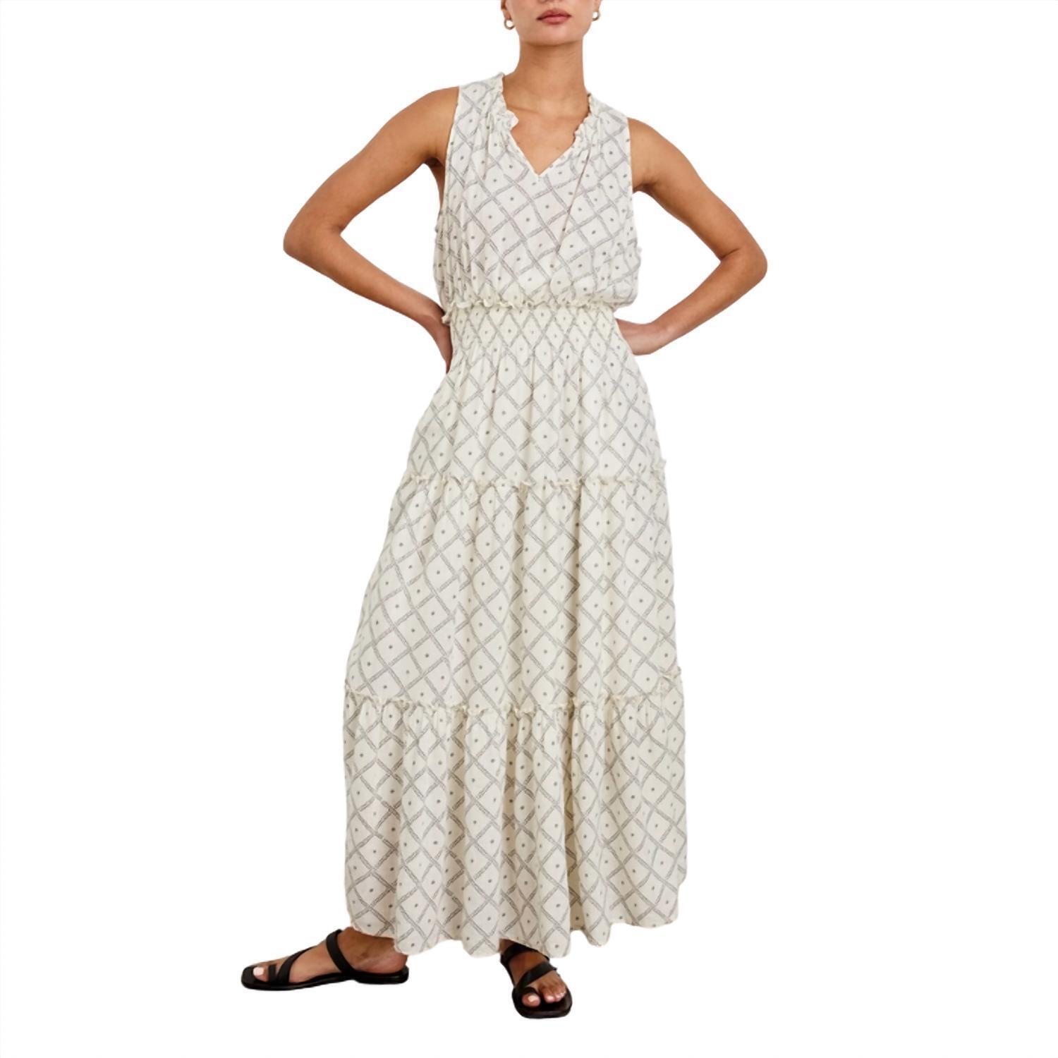 New Rails Women's Loulou Dress In Ivory Zanzibar